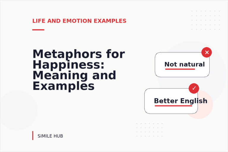 Metaphors for Happiness: Meaning and Examples Metaphors for Happiness: Meaning and Examples