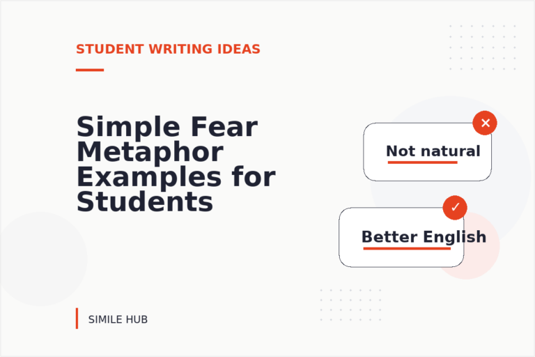 Simple Fear Metaphor Examples for Students Simple Fear Metaphor Examples for Students