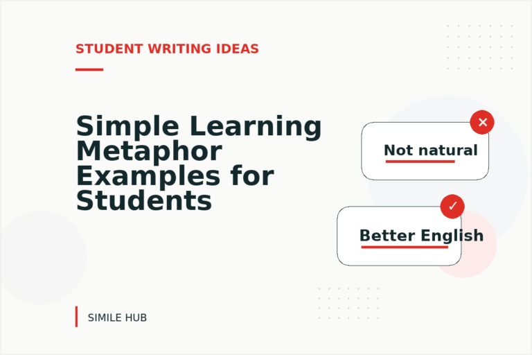 Simple Learning Metaphor Examples for Students Simple Learning Metaphor Examples for Students