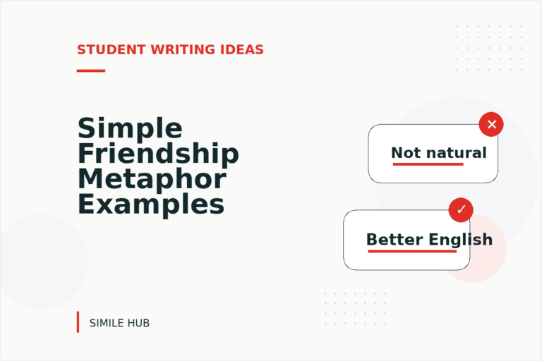 Simple Friendship Metaphor Examples for Students Simple Friendship Metaphor Examples for Students