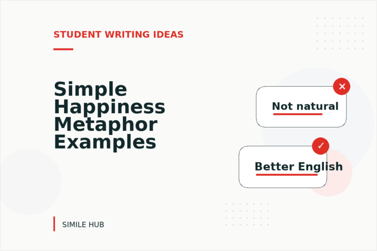 Simple Happiness Metaphor Examples for Students Simple Happiness Metaphor Examples for Students